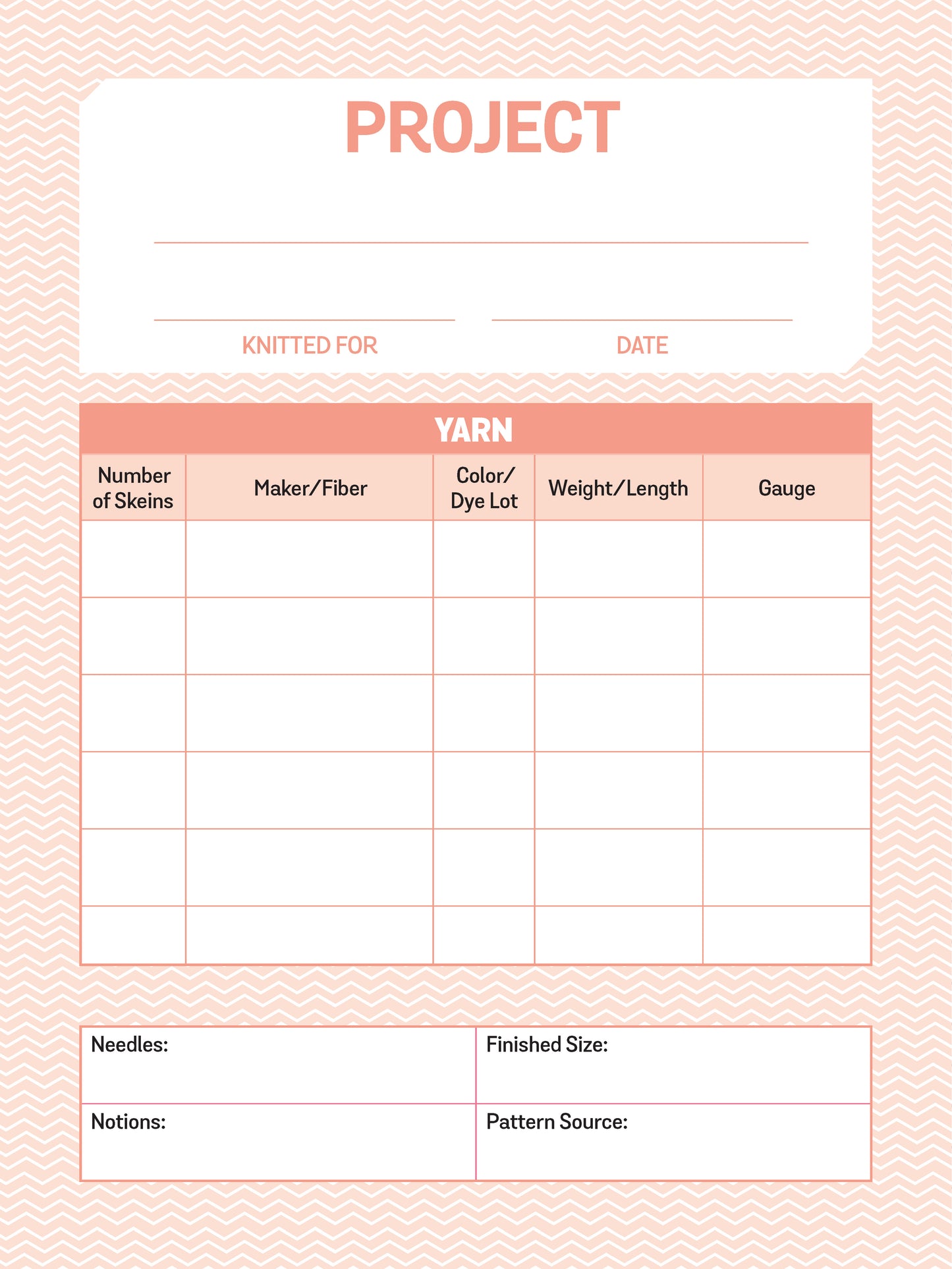 My Knitting Journal - Fox Chapel Publishing Co.