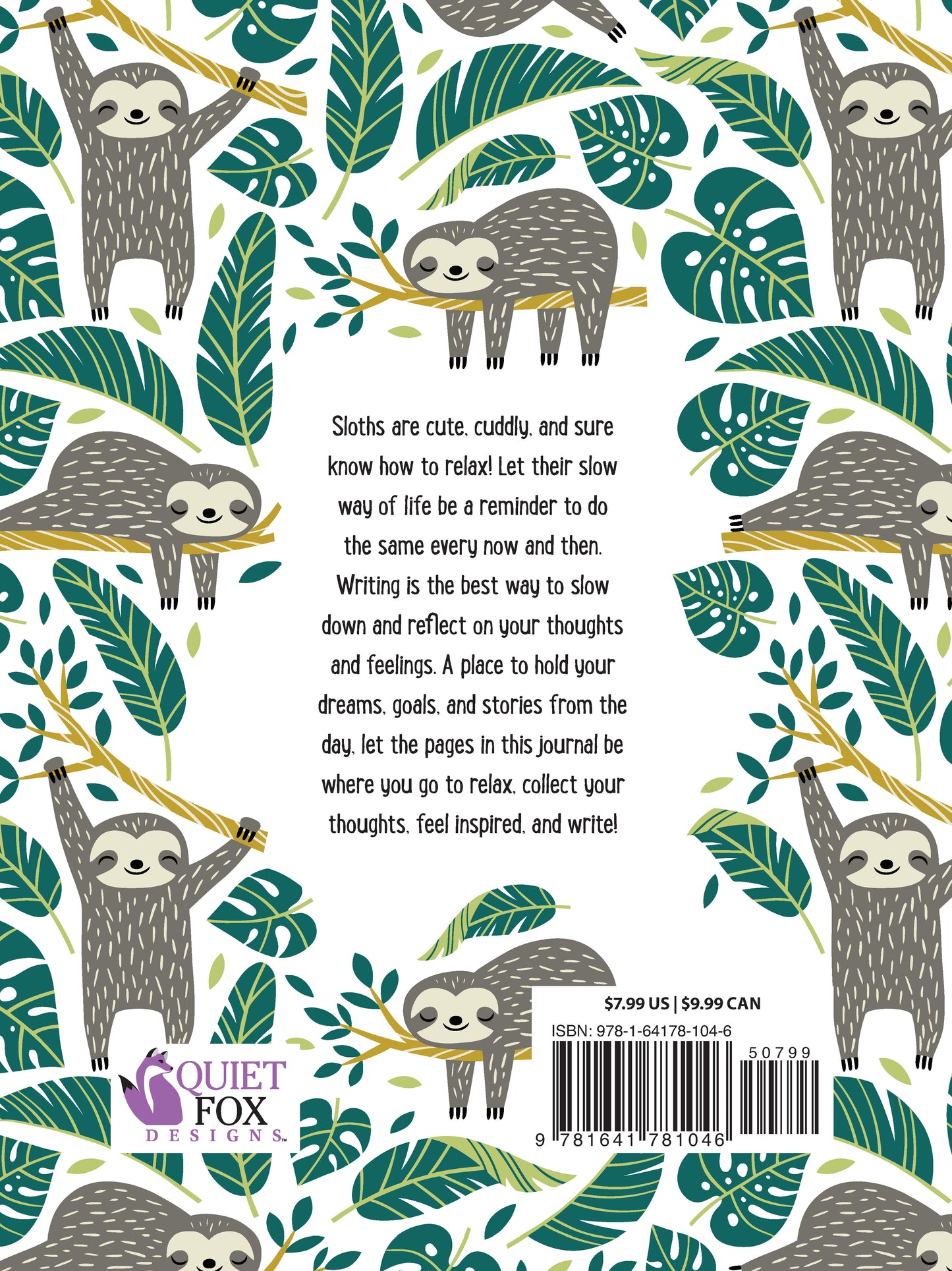 Sloth Journal - Fox Chapel Publishing Co.