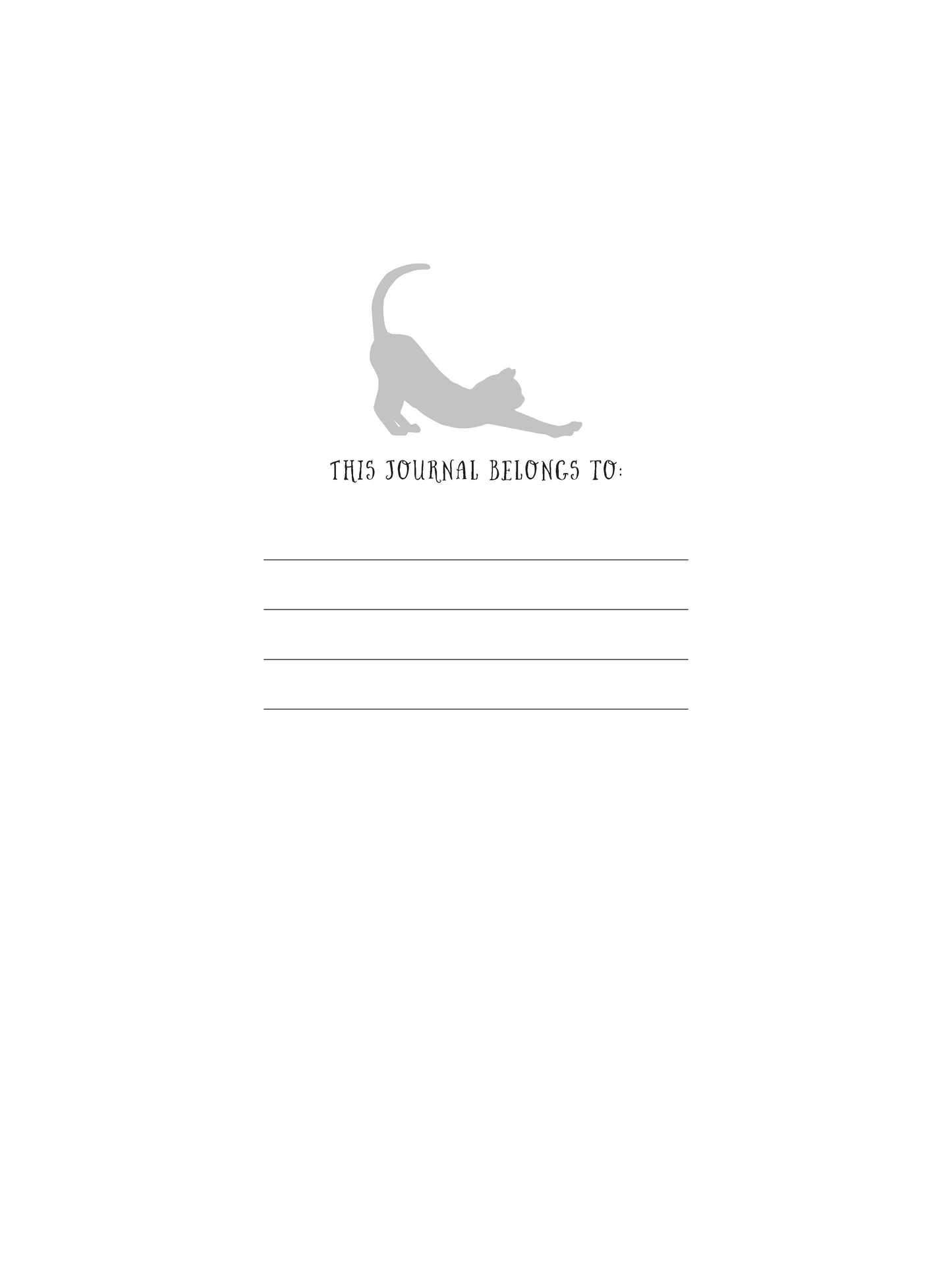 Dean Russo Tilted Head Cat Journal - Fox Chapel Publishing Co.