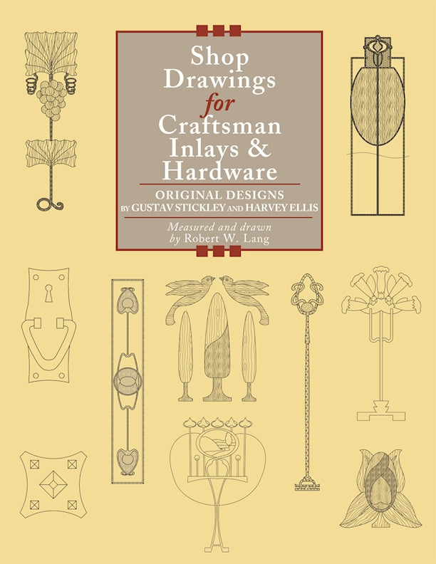 Shop Drawings for Craftsman Inlays & Hardware - Fox Chapel Publishing Co.