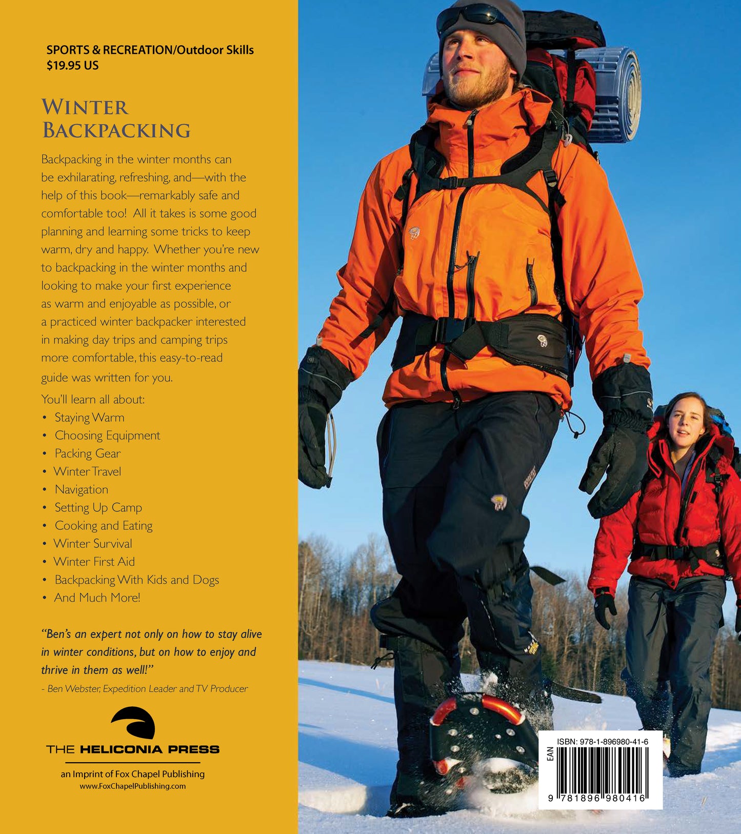 Winter Backpacking - Fox Chapel Publishing Co.