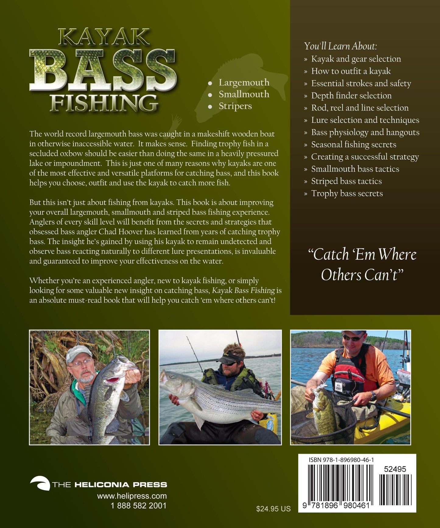 Kayak Bass Fishing - Fox Chapel Publishing Co.