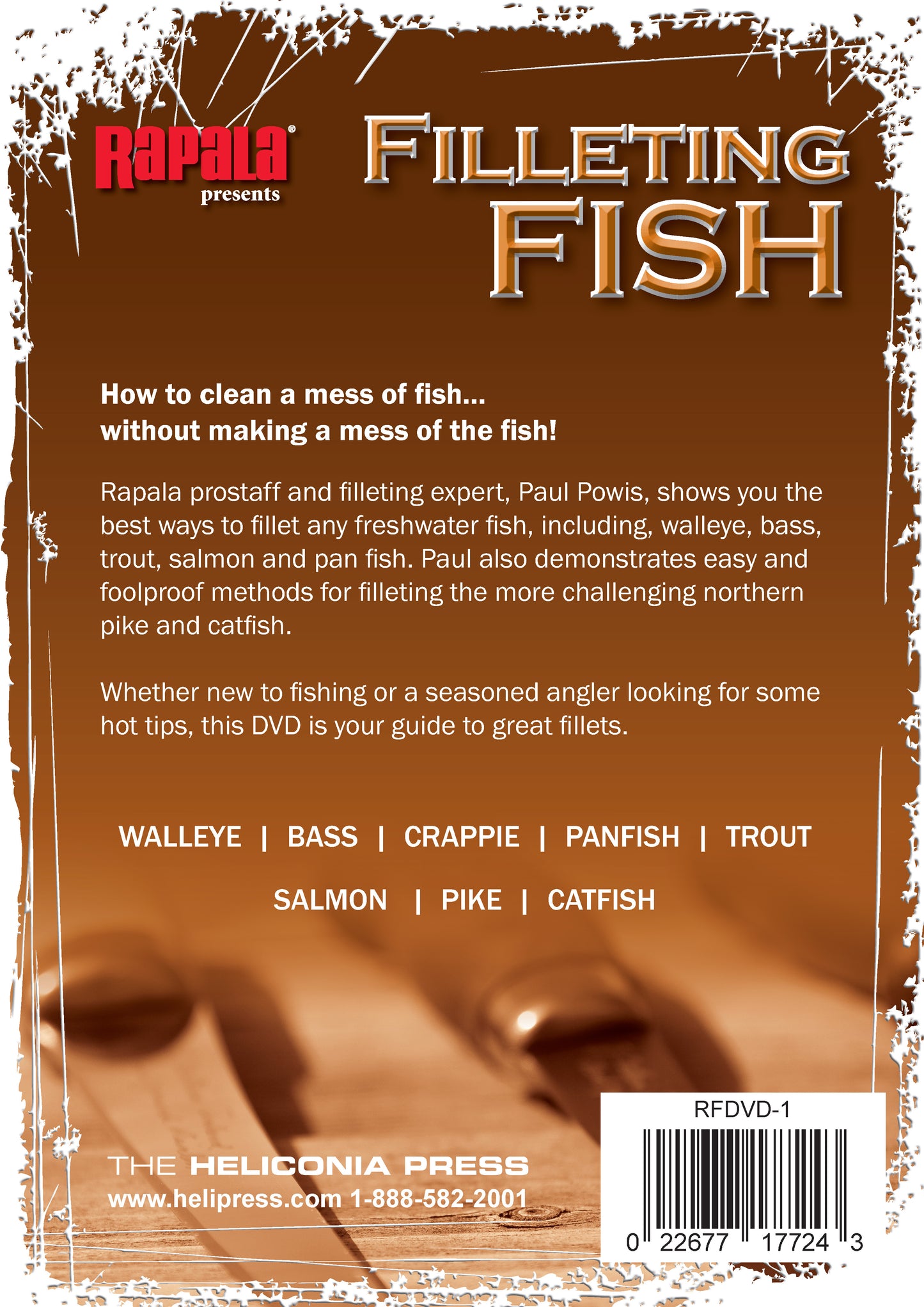 Filleting Fish - Freshwater - Fox Chapel Publishing Co.