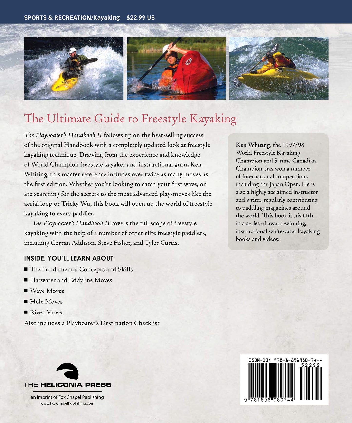 Playboater's Handbook II (2nd Edition) - Fox Chapel Publishing Co.