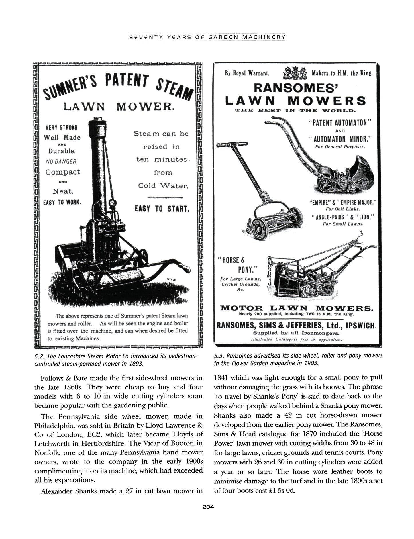 Seventy Years of Garden Machinery - Fox Chapel Publishing Co.