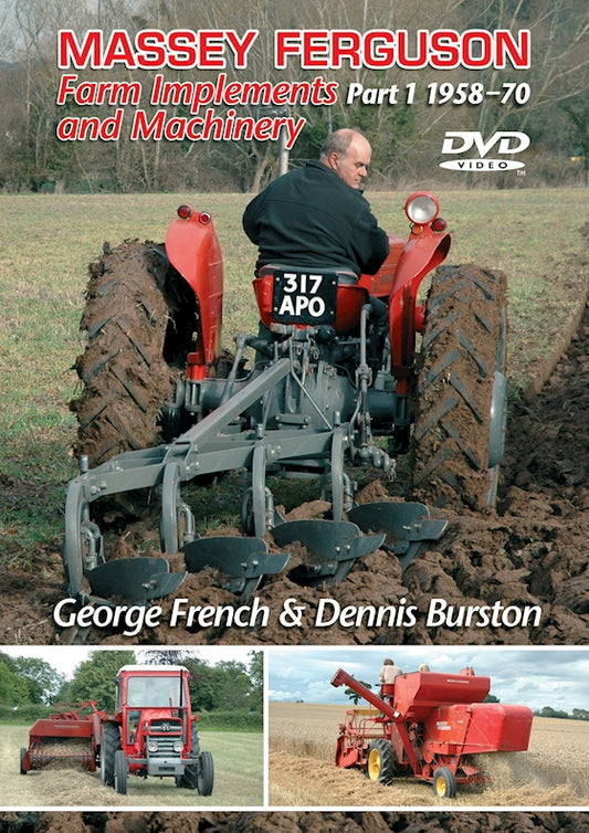Massey Ferguson Implements and Machinery: Part 1: 1958-1970 (DVD) - Fox Chapel Publishing Co.