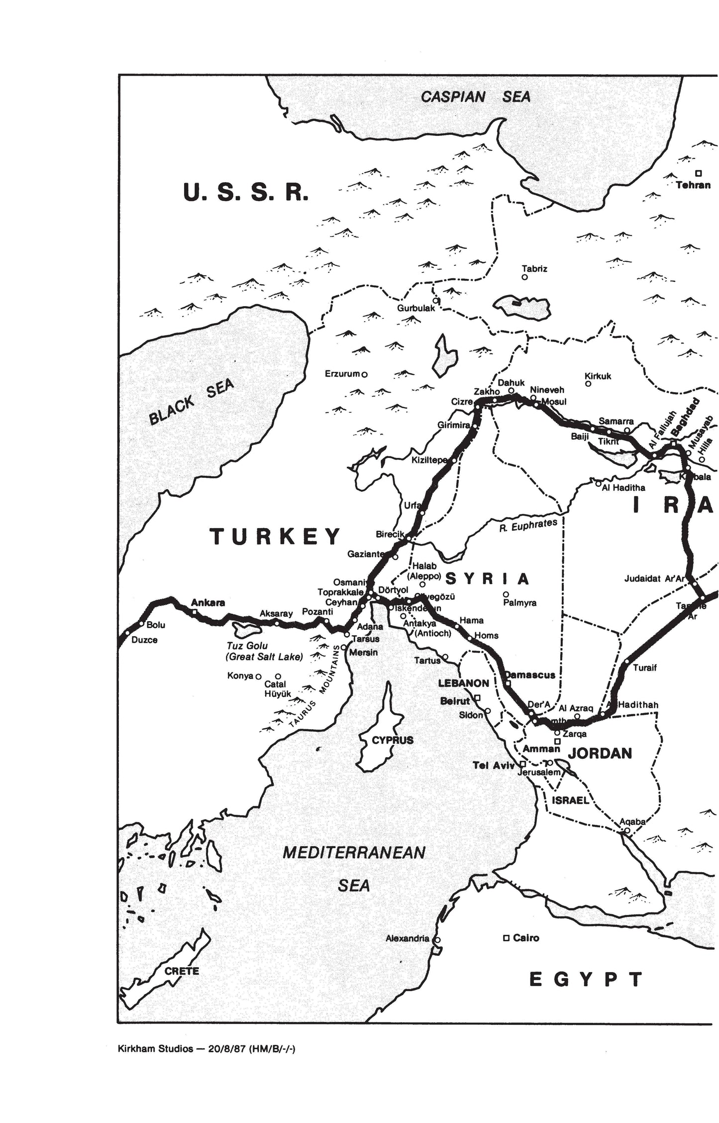 Juggernaut: Trucking to Saudi Arabia