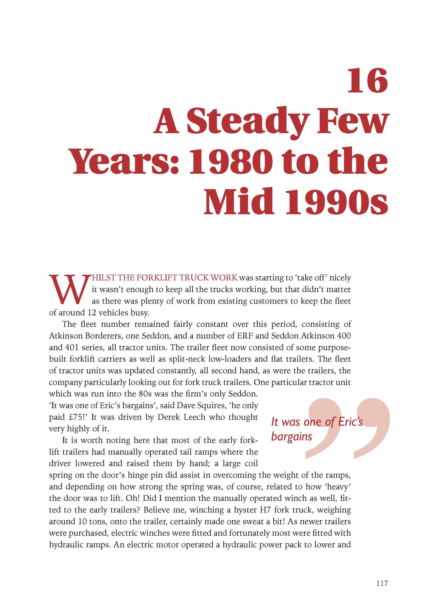 Robert Walker Haulage Ltd: The History of the UK's Largest Fork Truck Transport Company