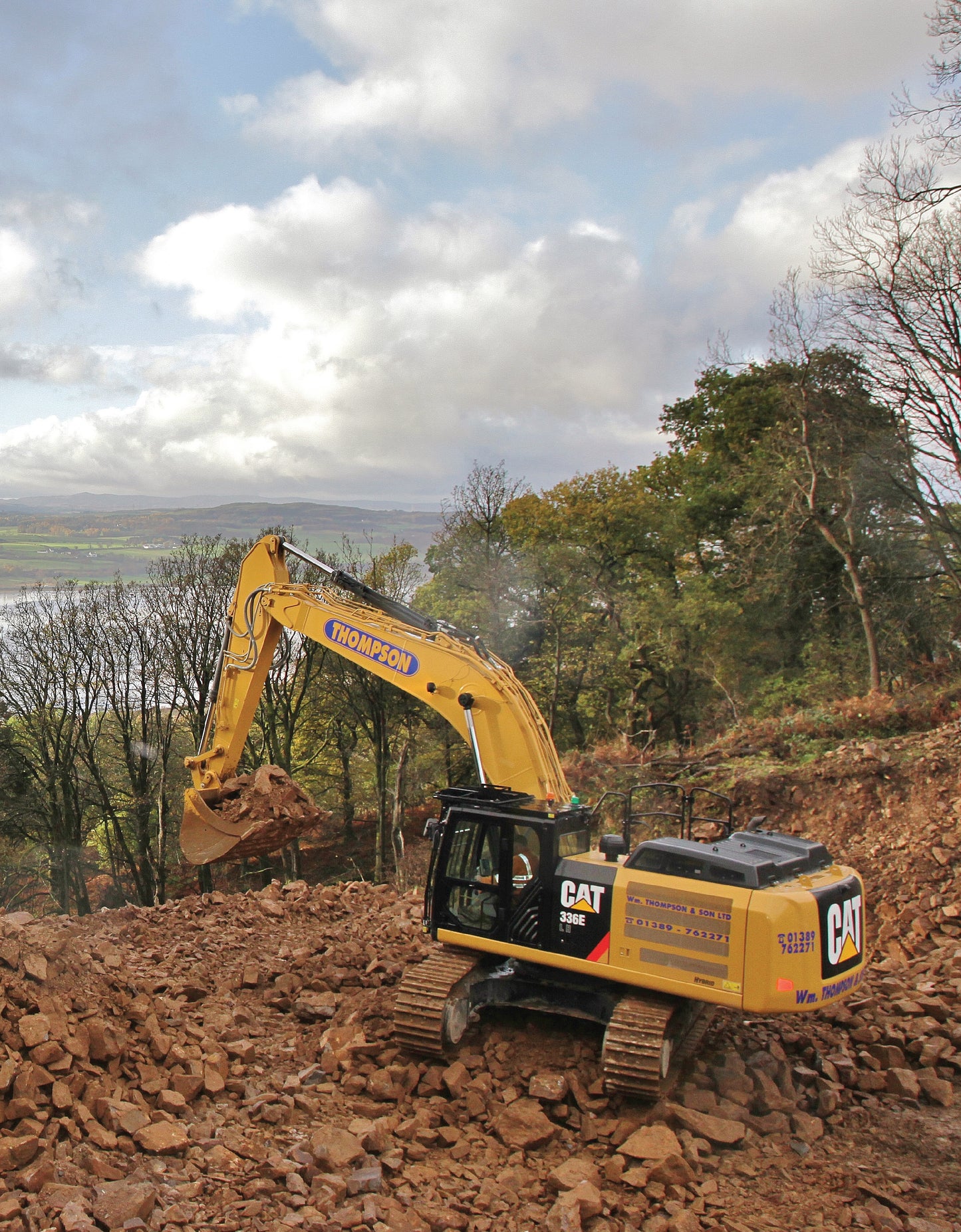 Earthmovers in Scotland: Mining, Quarries, Roads & Forestry