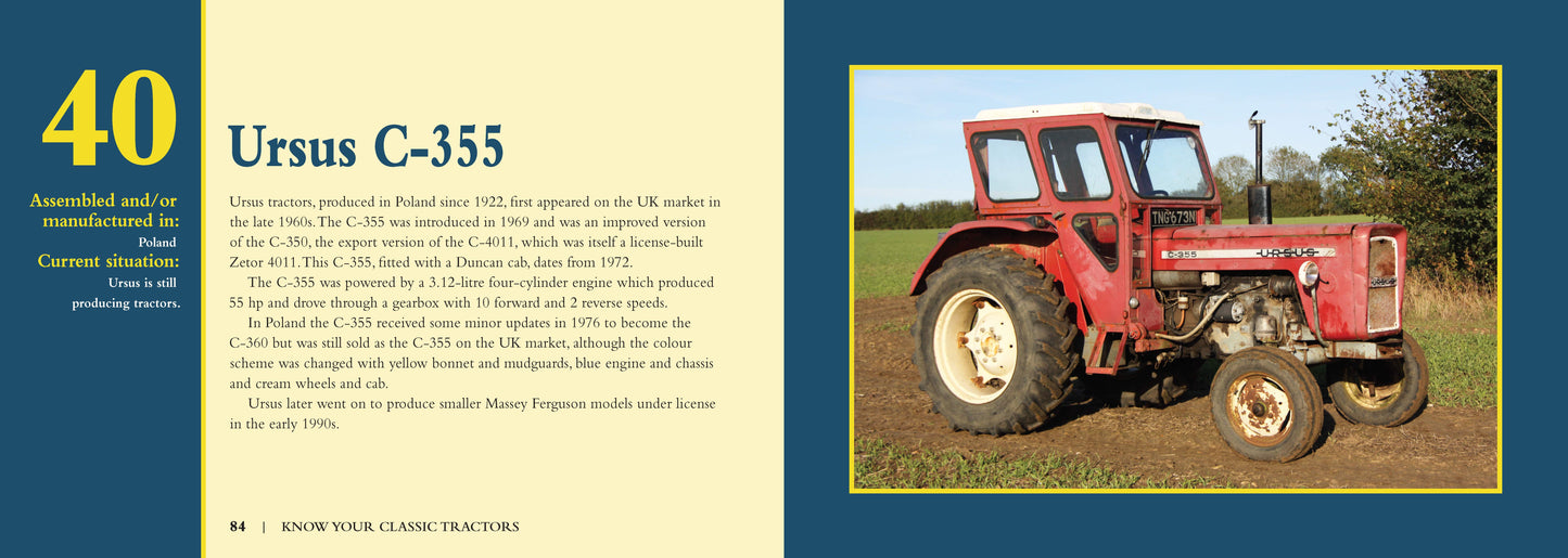 Know Your Classic Tractors, 2nd Edition - Fox Chapel Publishing Co.