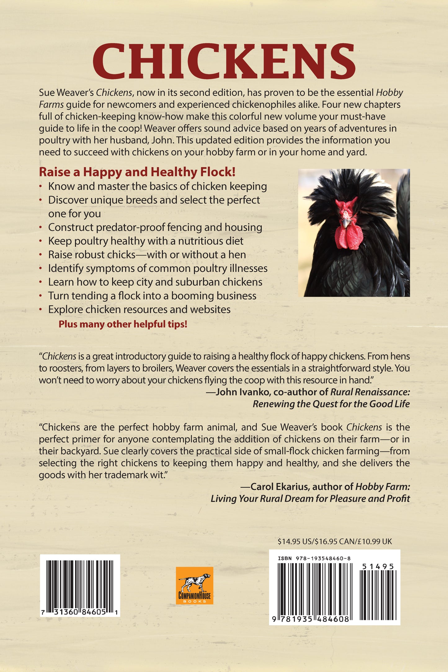 Chickens, 2nd Edition - Fox Chapel Publishing Co.