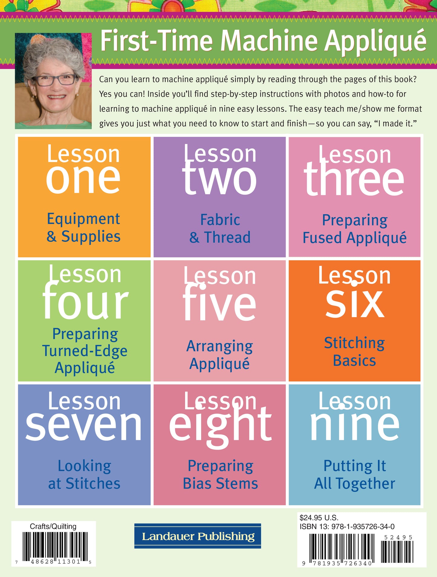 First-Time Machine Appliqué - Fox Chapel Publishing Co.