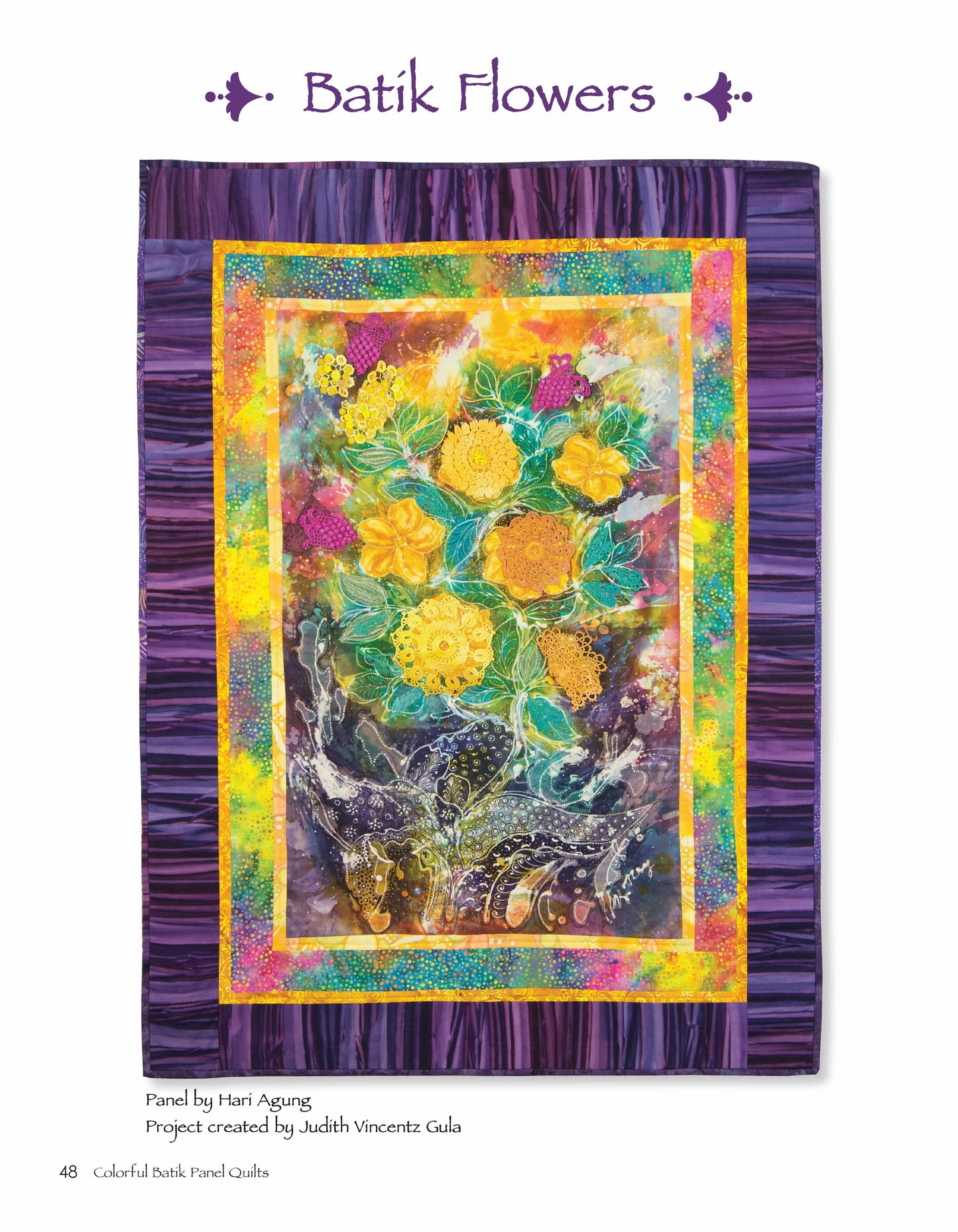 Colorful Batik Panel Quilts - Fox Chapel Publishing Co.