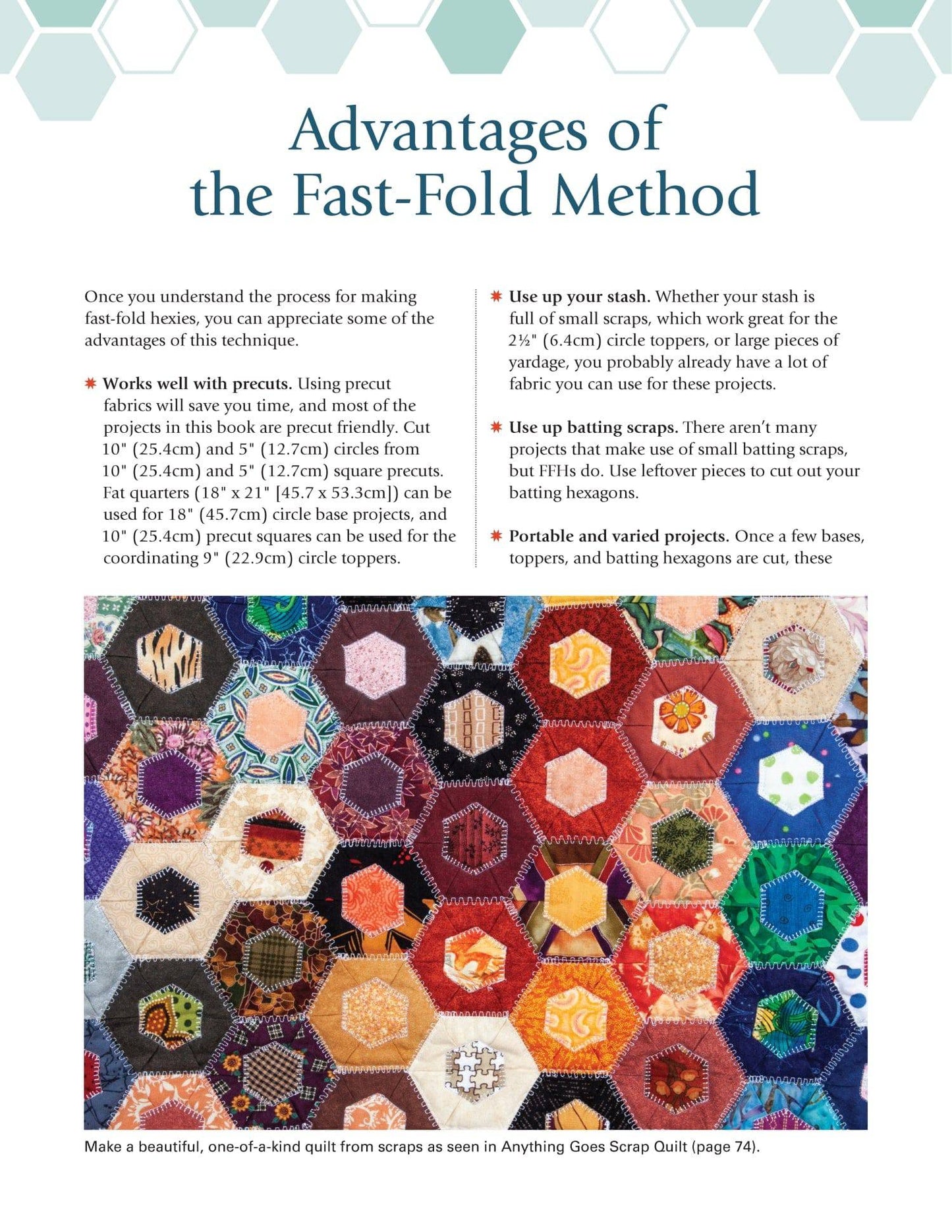 Fast-Fold Hexie Quilting - Fox Chapel Publishing Co.