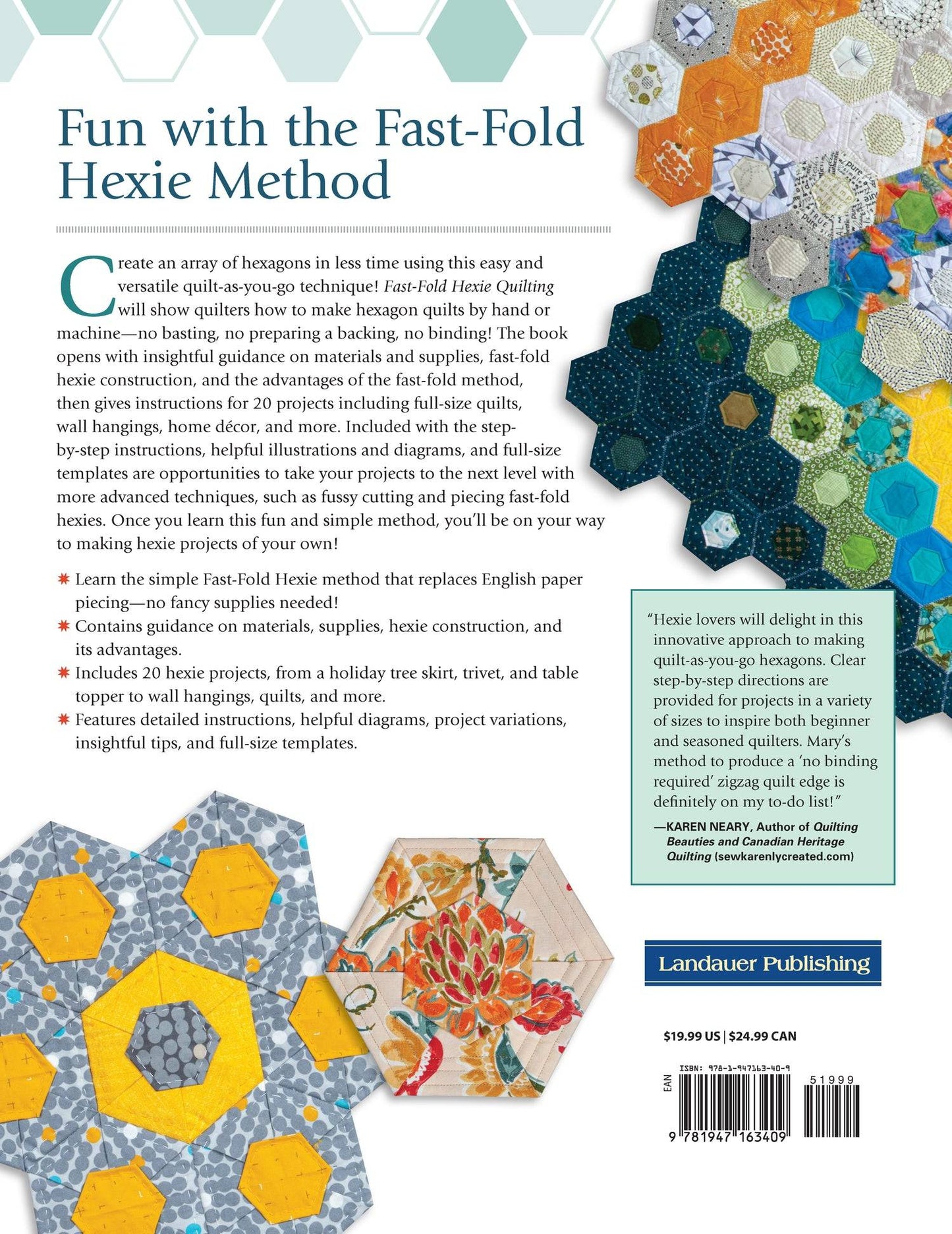 Fast-Fold Hexie Quilting - Fox Chapel Publishing Co.