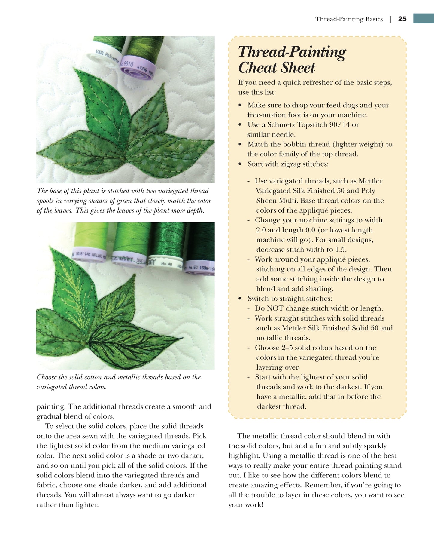 Thread Painting a Garden Quilt - Fox Chapel Publishing Co.