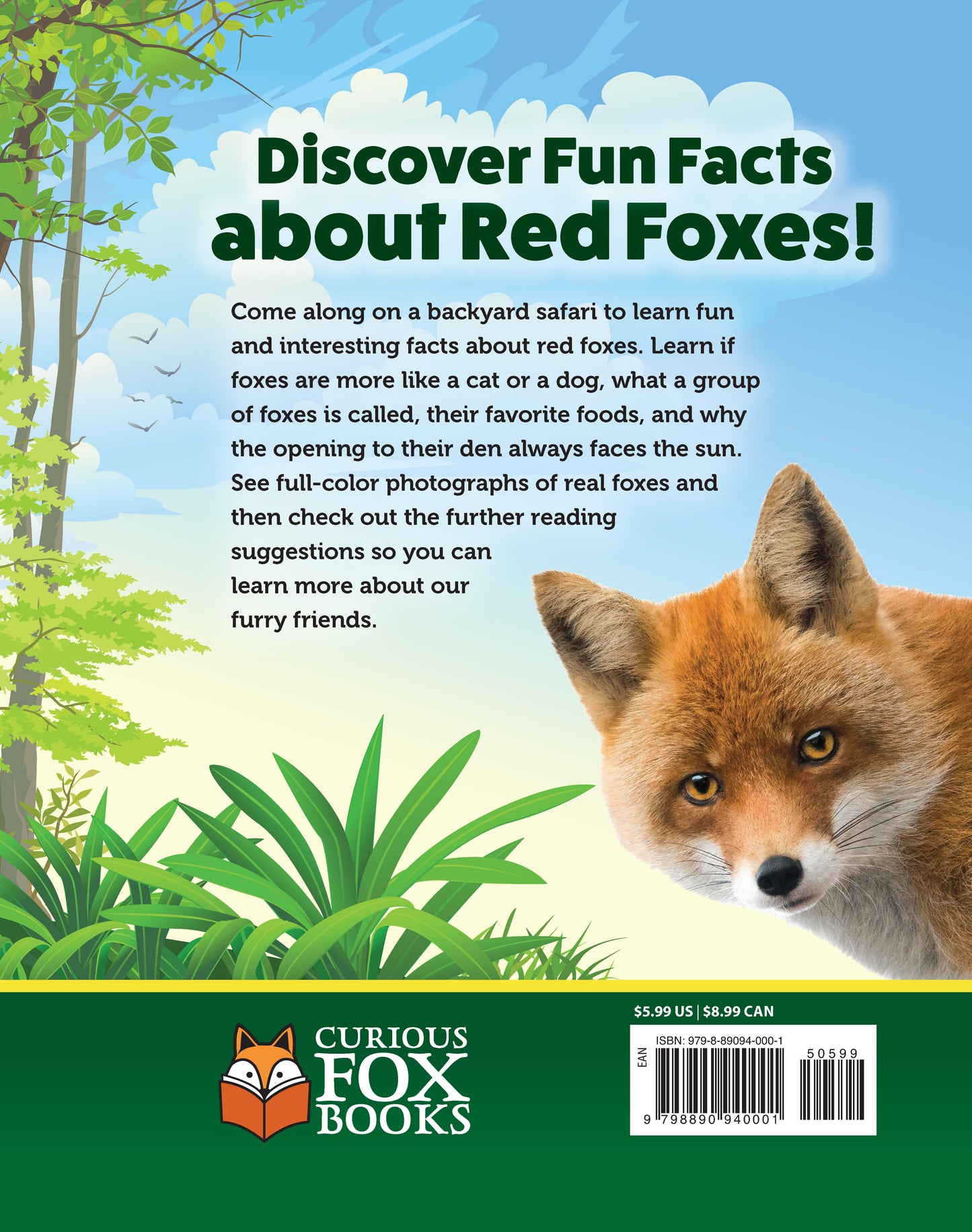 Kids' Backyard Safari: Red Foxes - Fox Chapel Publishing Co.