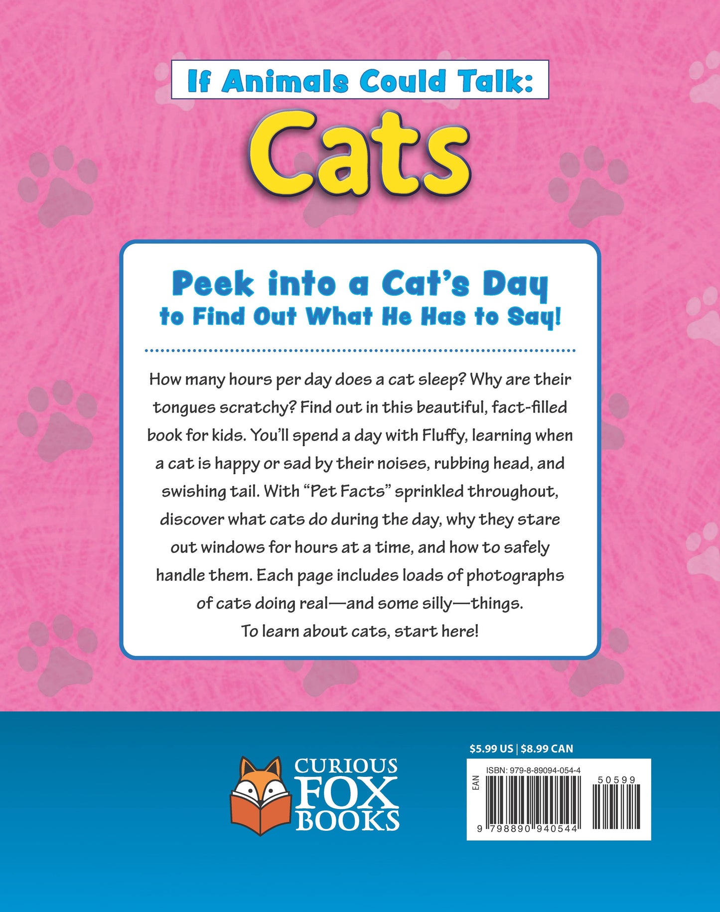 If Animals Could Talk: Cats - Fox Chapel Publishing Co.