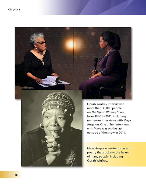 Famous Friends: Maya Angelou and Oprah Winfrey