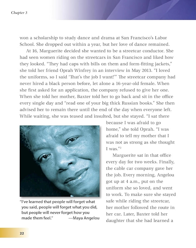 Famous Friends: Maya Angelou and Oprah Winfrey