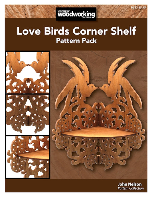 Love Birds Corner Shelf Pattern Pack - Fox Chapel Publishing Co.