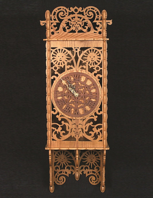 Chimes of Normandy Wall Clock Pattern - Fox Chapel Publishing Co.