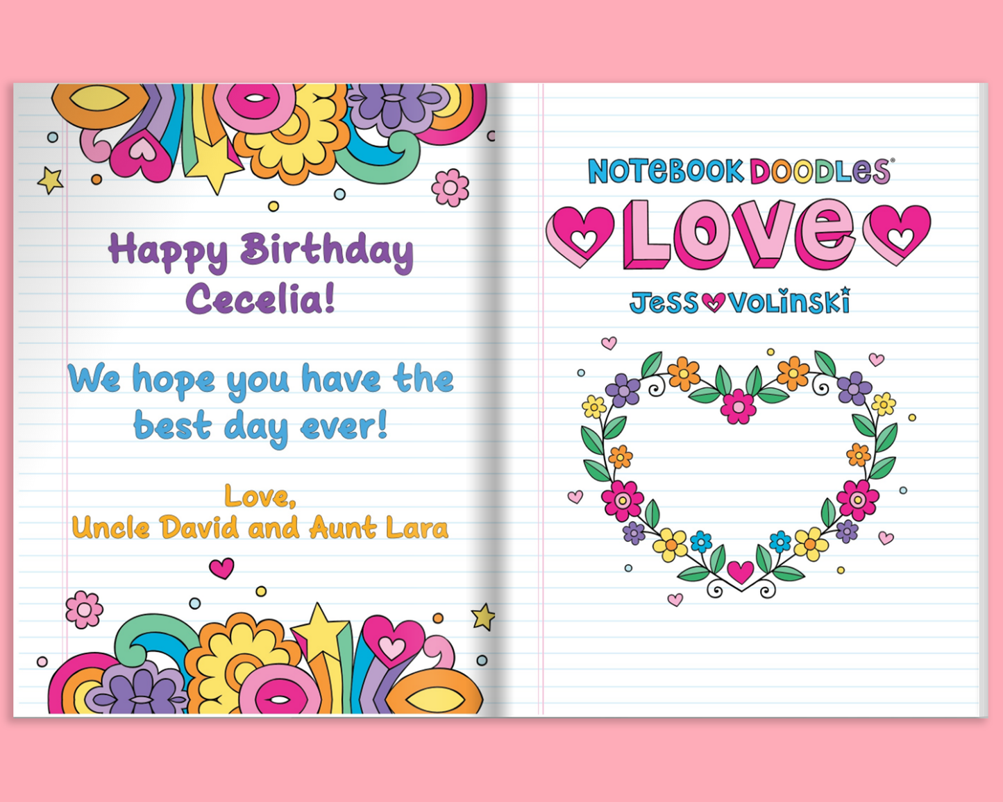 Notebook Doodles Love Customized - Fox Chapel Publishing Co.