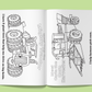 Super Cool Trucks, Tractors. and Cars Coloring Book Customized