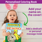 Bunnies, Ducks, and Baby Animals Coloring Book Customized