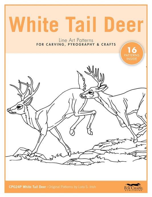 White Tail Deer Pattern Package - Printed - Fox Chapel Publishing Co.