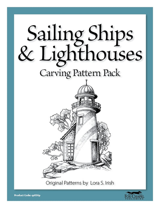 Sailing Ships and Lighthouses Pattern Pack - Printed - Fox Chapel Publishing Co.