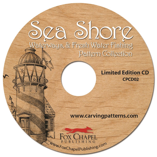 Sea Shores, Waterways, and Fresh Water Fishing Pattern Collection CD - Fox Chapel Publishing Co.
