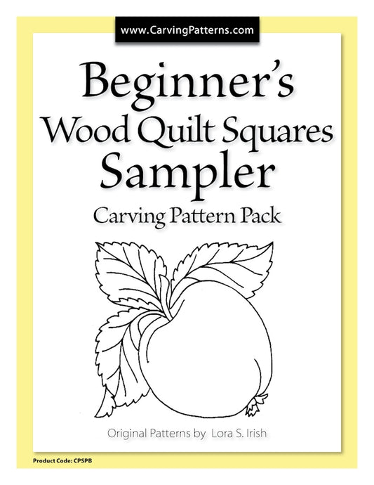 Beginner's Wood Quilt Squares Sampler