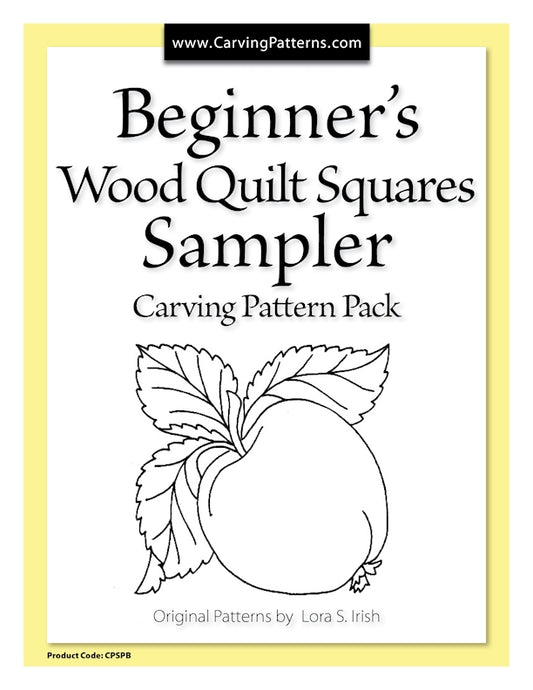 Beginner's Wood Quilt Squares Sampler - Fox Chapel Publishing Co.