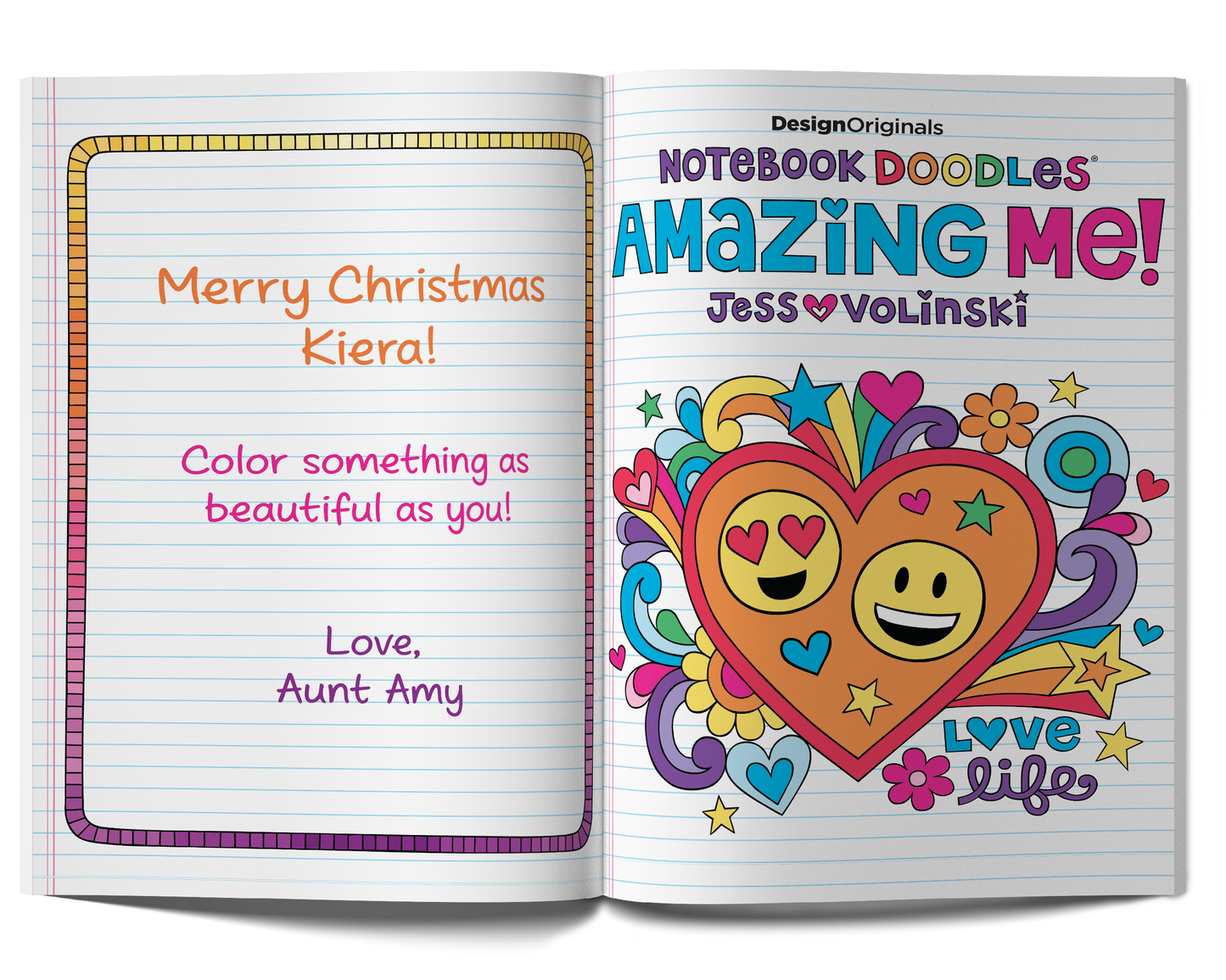 Notebook Doodles Amazing Me Customized - Fox Chapel Publishing Co.