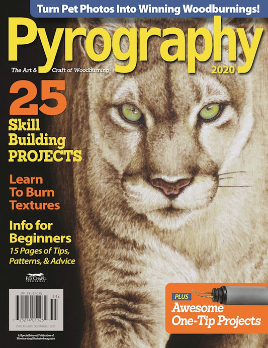 Pyrography Volume 7 (2020) - Fox Chapel Publishing Co.