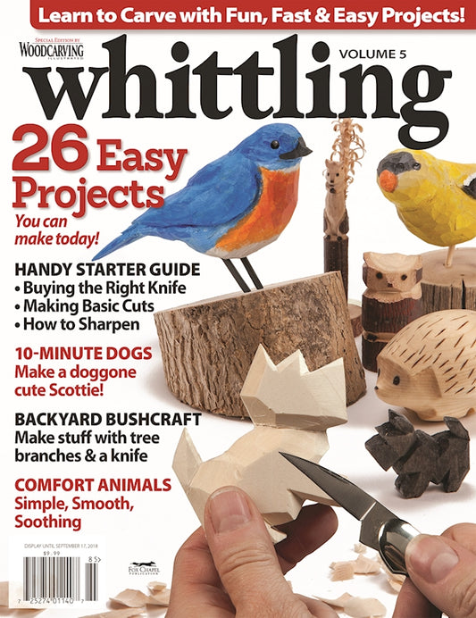 Whittling Volume 5 (2018) - Fox Chapel Publishing Co.