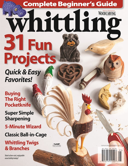 Whittling Volume 6 (2019) - Fox Chapel Publishing Co.