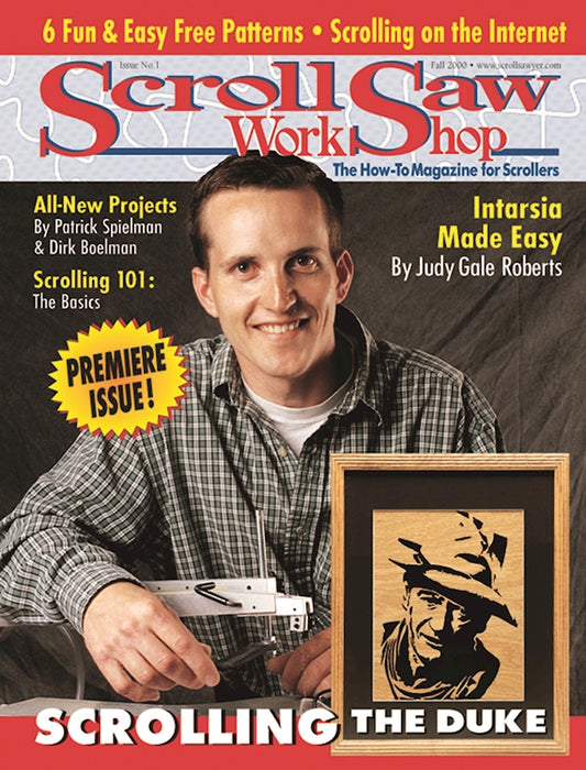 Scroll Saw Workshop - Issue 1 - Fall 2000 - Fox Chapel Publishing Co.