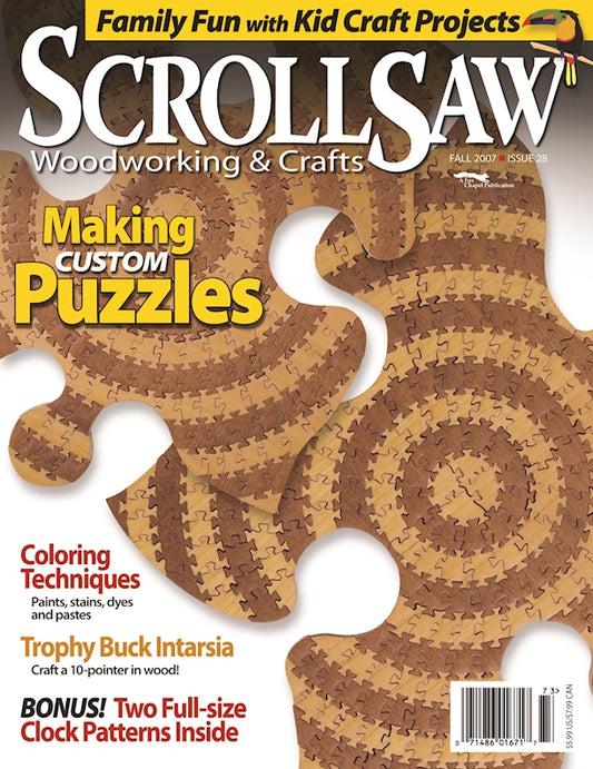 Scroll Saw Woodworking & Crafts Issue 28 Fall 2007 - Fox Chapel Publishing Co.