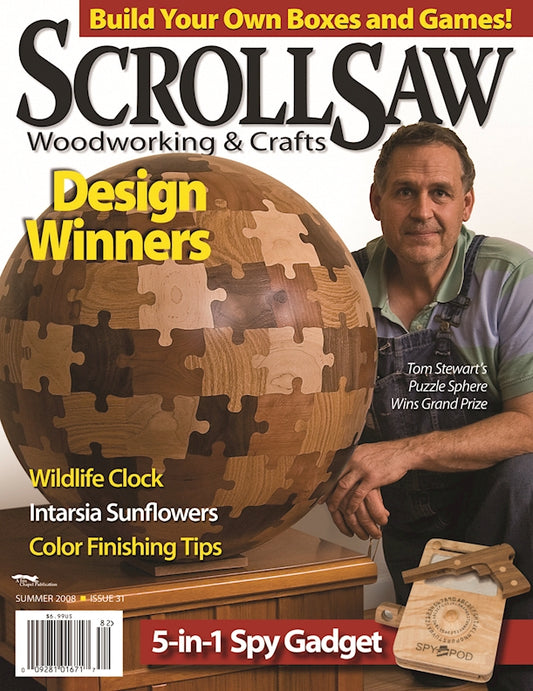 Scroll Saw Woodworking & Crafts Issue 31 Summer 2008 - Fox Chapel Publishing Co.