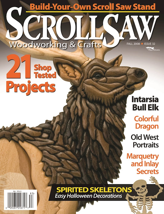 Scroll Saw Woodworking & Crafts Issue 32 Fall 2008 - Fox Chapel Publishing Co.