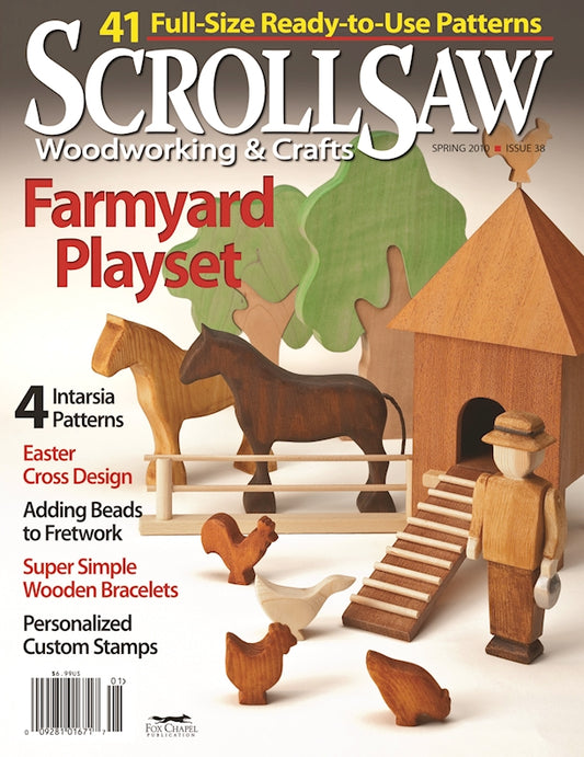 Scroll Saw Woodworking & Crafts Issue 38 Spring 2010 - Fox Chapel Publishing Co.