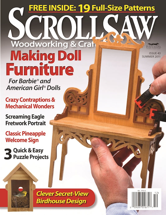 Scroll Saw Woodworking & Crafts Issue 43 Summer 2011 - Fox Chapel Publishing Co.