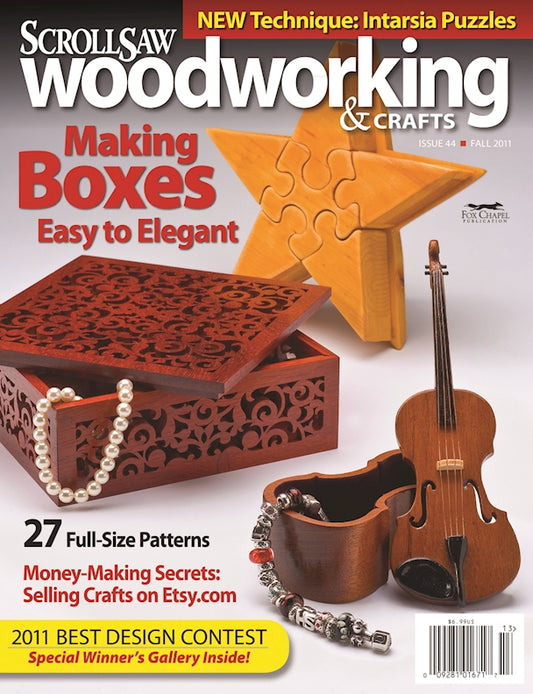 Scroll Saw Woodworking & Crafts Issue 44 Fall 2011 - Fox Chapel Publishing Co.