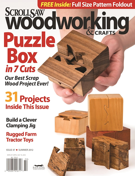 Scroll Saw Woodworking & Crafts Issue 47 Summer 2012 - Fox Chapel Publishing Co.
