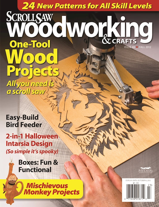 Scroll Saw Woodworking & Crafts Issue 48 Fall 2012 - Fox Chapel Publishing Co.