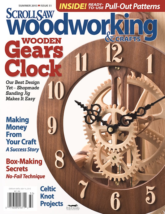 Scroll Saw Woodworking & Crafts Issue 51 Summer 2013 - Fox Chapel Publishing Co.