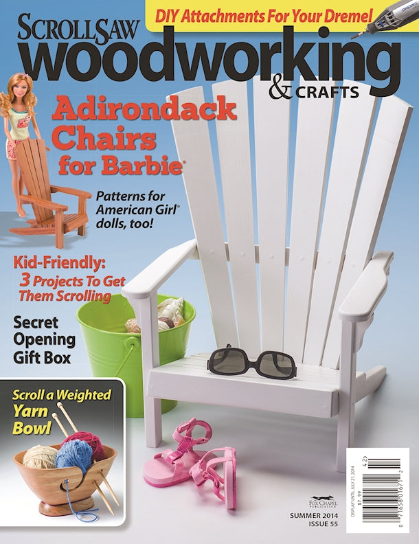 Scroll Saw Woodworking & Crafts Issue 55 Summer 2014 - Fox Chapel Publishing Co.