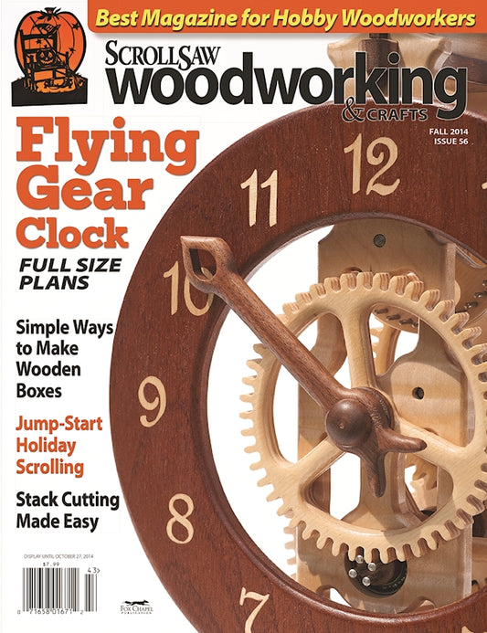 Scroll Saw Woodworking & Crafts Issue 56 Fall 2014 - Fox Chapel Publishing Co.